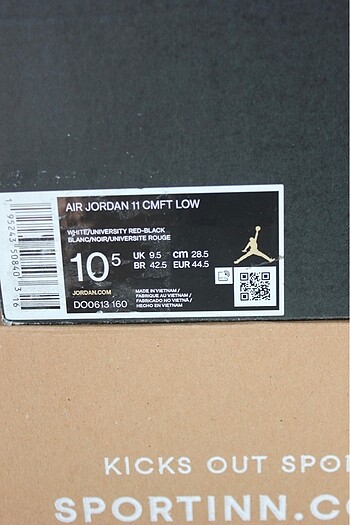 Jordan 11 CMFT Low - Görsel 6