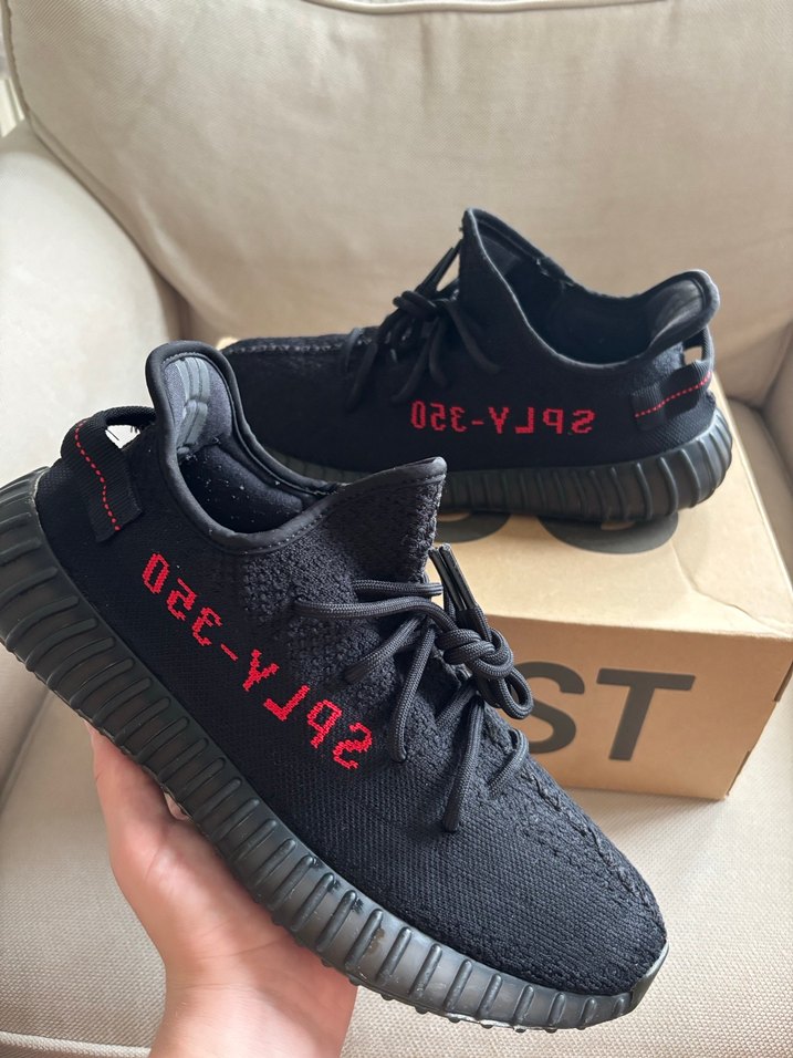 Yeezy 350 Bred - Görsel 2