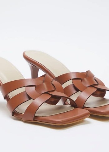 Taba Stiletto Topuklu Terlik