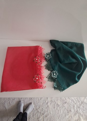 Armine Bohem Tarzı Turkuaz Kadın Fular