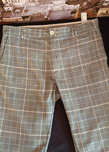Zara Ekoseli Erkek Pantolon