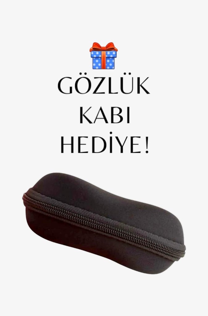 Şeffaf Bej Kadın Güneş Gözlüğü - Görsel 2