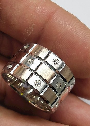 Chopard EL İŞÇİLİĞİ CHOPARD GÜMÜŞ YÜZÜK