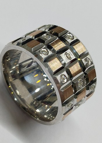 UNİSEX CHOPARD EL İŞÇİLİĞİ GÜMÜŞ YÜZÜK