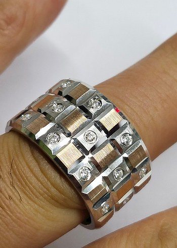 Chopard UNİSEX CHOPARD EL İŞÇİLİĞİ GÜMÜŞ YÜZÜK