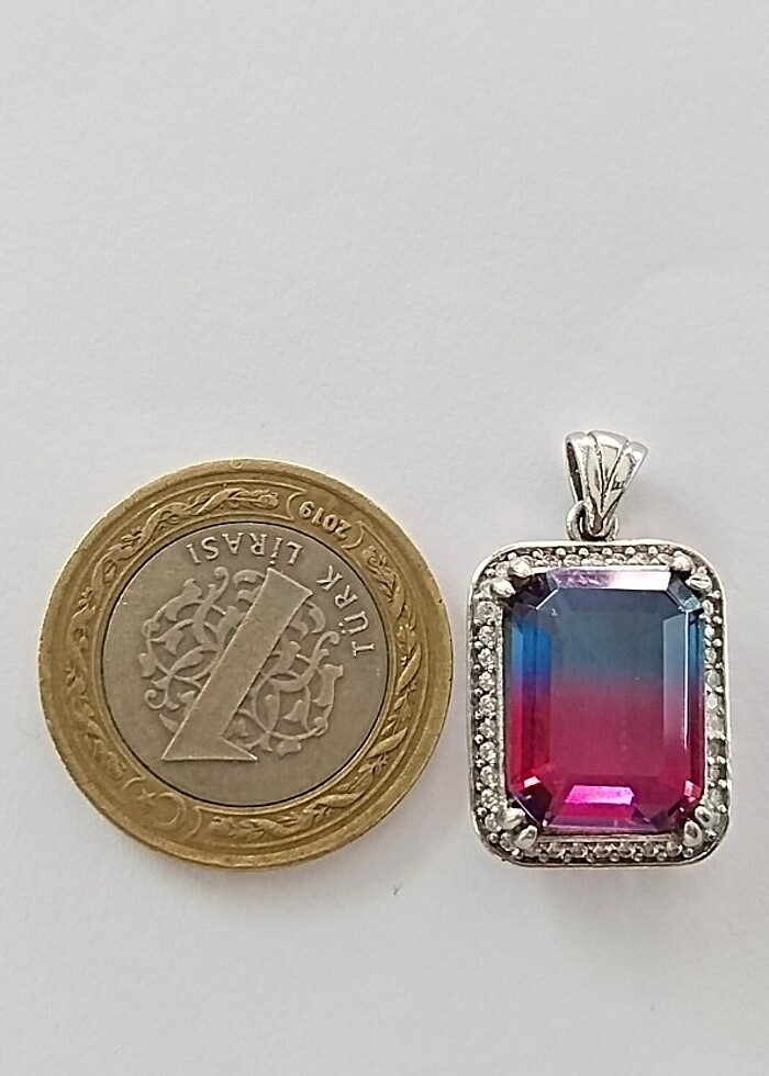 925 AYAR GÜMÜŞ KOLYE UCU - Görsel 3