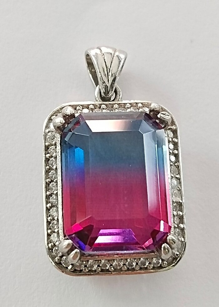 925 AYAR GÜMÜŞ KOLYE UCU - Görsel 2