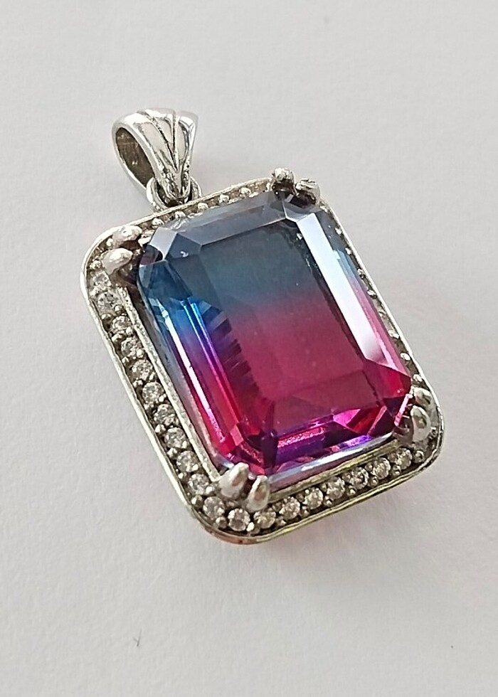 925 AYAR GÜMÜŞ KOLYE UCU - Görsel 5