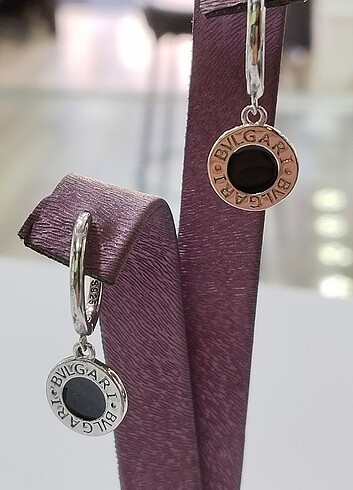 925 AYAR GÜMÜŞ BVLGARİ KÜPE 