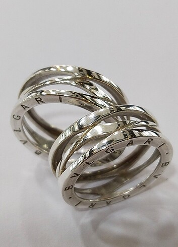 BVLGARİ 925 AYAR GÜMÜŞ YÜZÜK 