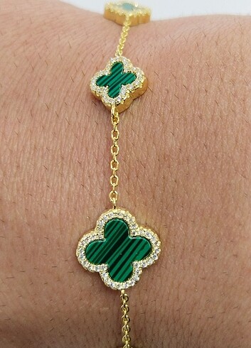 Beden VAN CLEEF 925 AYAR GÜMÜŞ BİLEKLİK