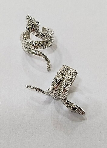 925 AYAR GÜMÜŞ EARCUFF KÜPE - Görsel 6