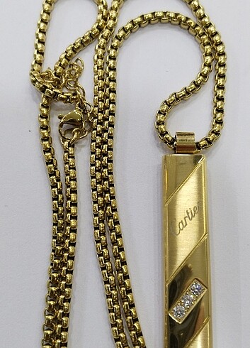 Cartier UNİSEX CARTİER ÇELİK KOLYE