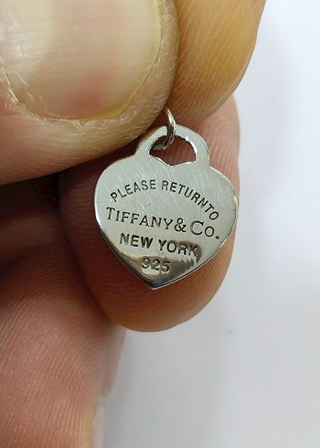 Tiffany&Co Kalp Figürlü Zincir Detaylı Vintage Charm - Görsel 4