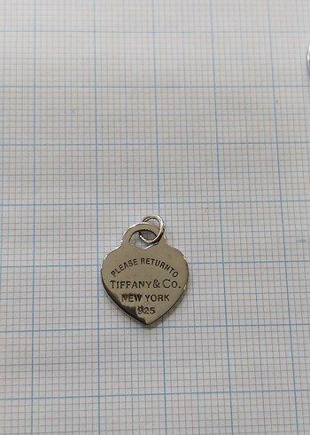 Tiffany&Co Kalp Figürlü Zincir Detaylı Vintage Charm - Görsel 5