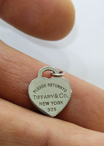 Tiffany&Co Kalp Figürlü Zincir Detaylı Vintage Charm - Görsel 6