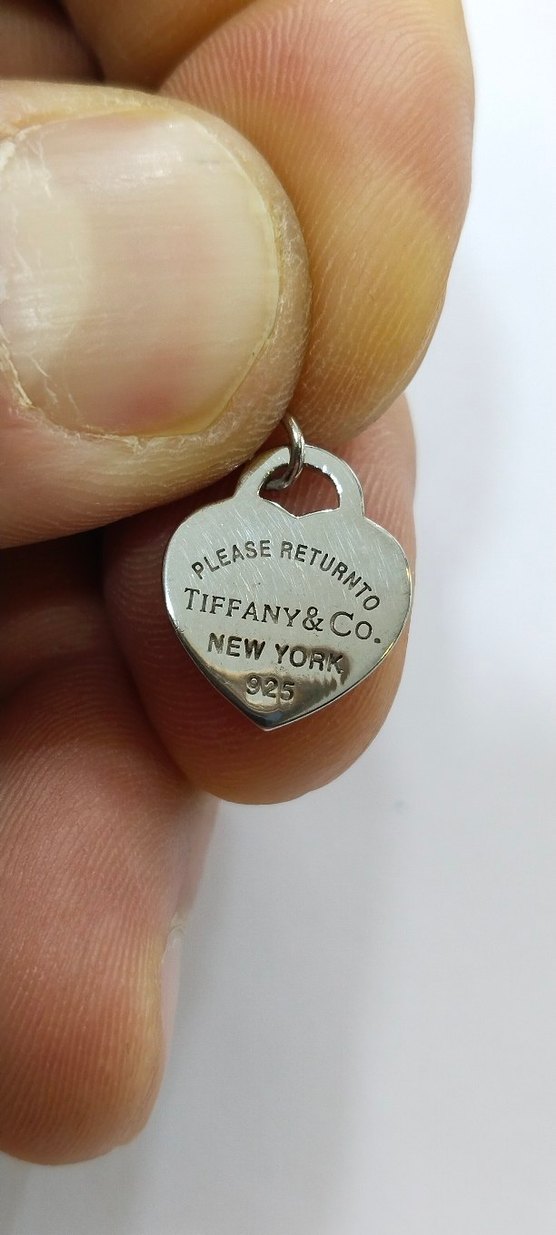 Tiffany&Co Kalp Figürlü Zincir Detaylı Vintage Charm - Görsel 4