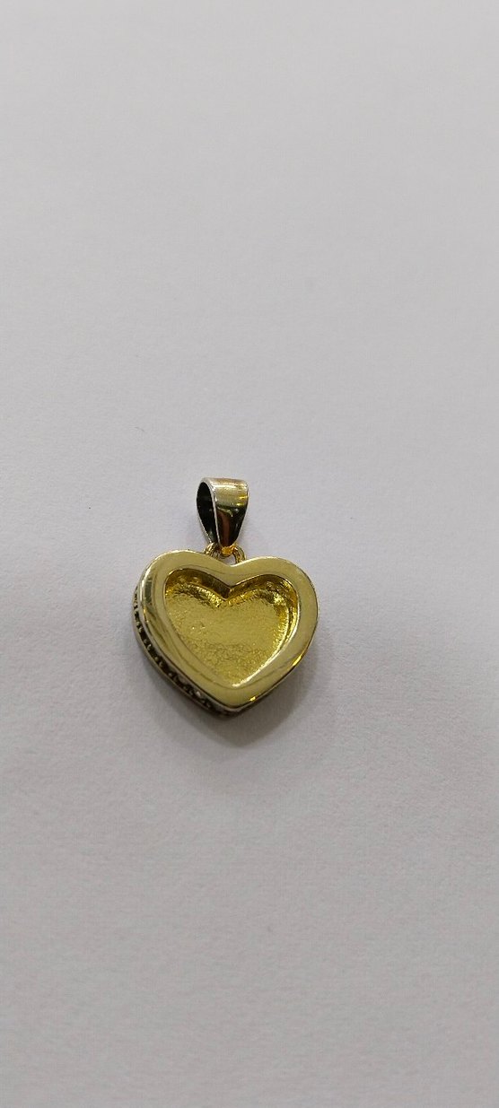 Vintage Tiffany&Co Kalp Kolye Ucu Altın Renk - Görsel 3