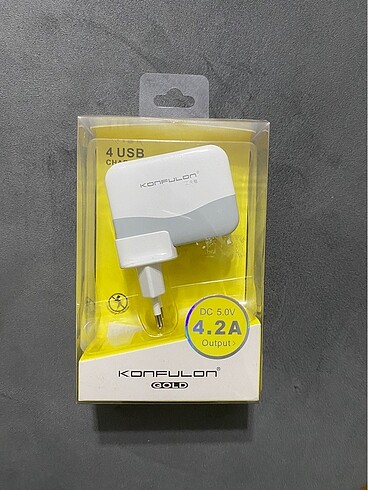 4 usb girişli şarj başlık