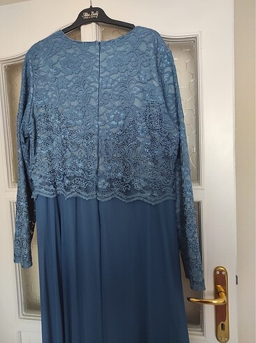 Mavi Tesettür elbise - Görsel 6