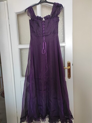 Mor Nisan elbisesi Efsane model - Görsel 5