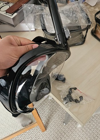 Bermuda Junior S/M Mavi Dalgıç Gözlüğü - Görsel 2