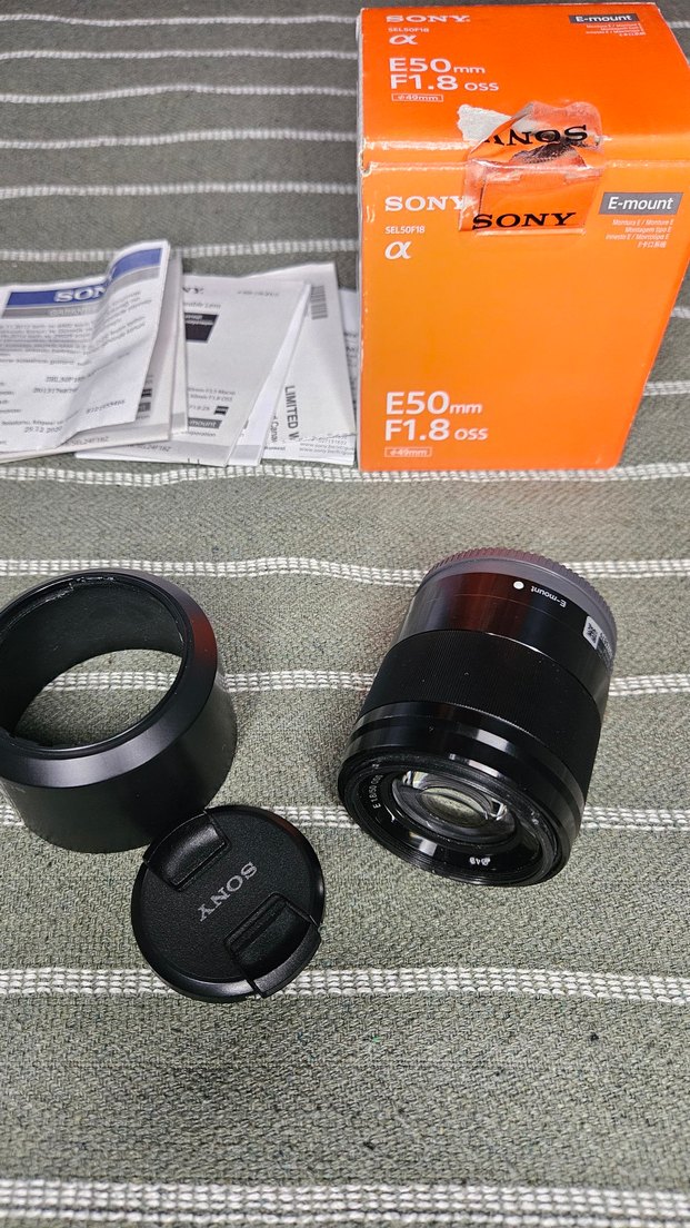 Sony 50mm F1.8 OSS Kamera Lens - Görsel 3