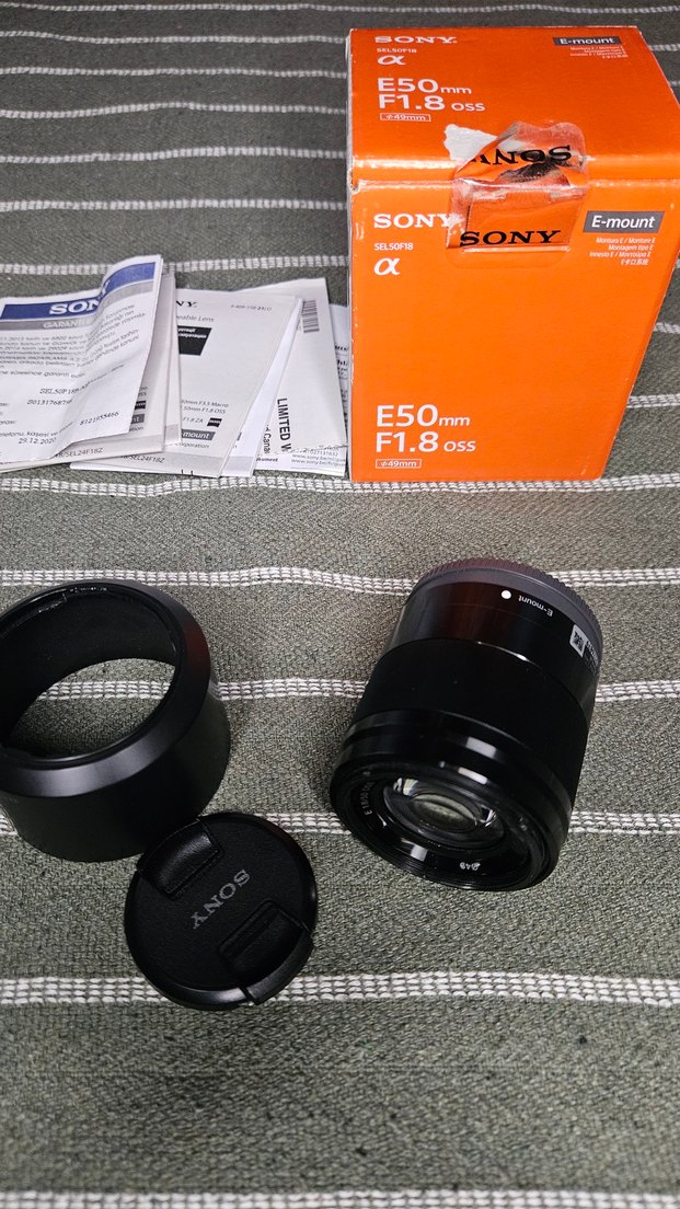 Sony 50mm F1.8 OSS Kamera Lens - Görsel 2