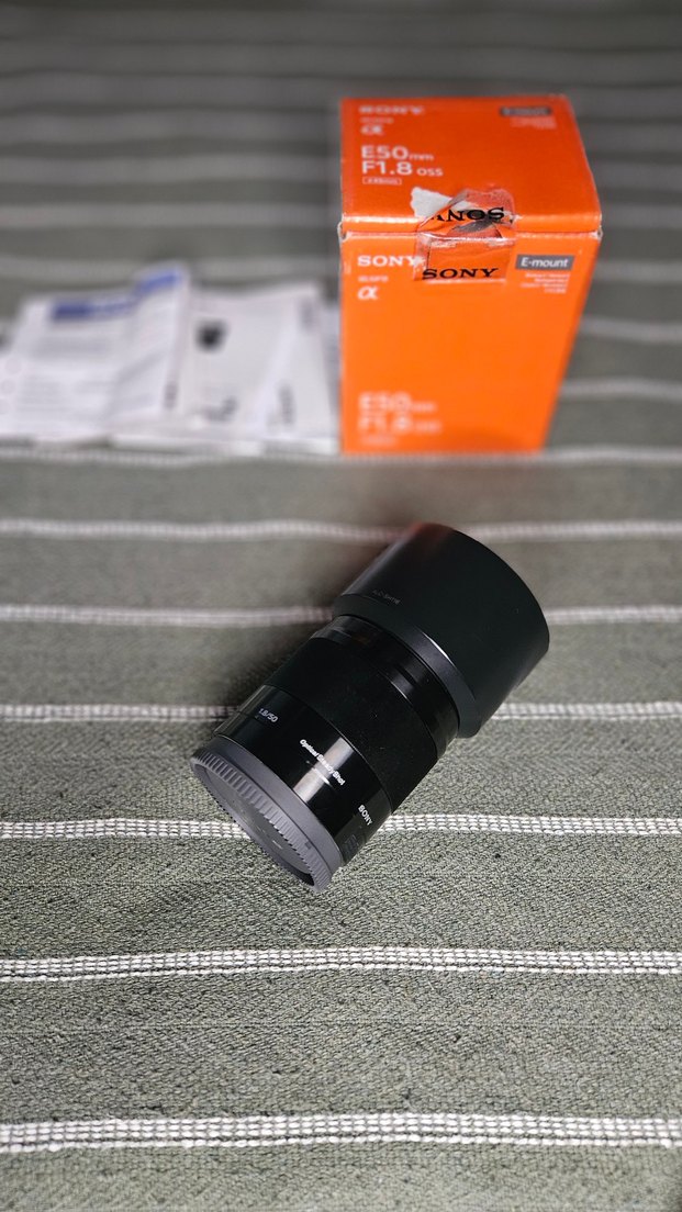 Sony 50mm F1.8 OSS Kamera Lens - Görsel 4