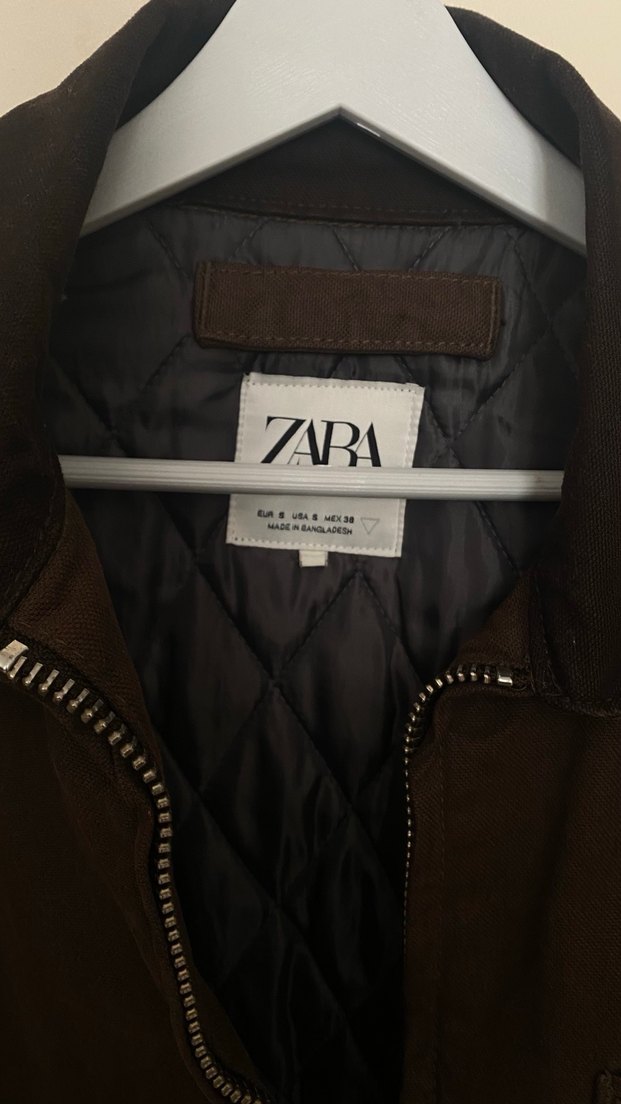 Zara Erkek Kahverengi çeket - Görsel 2