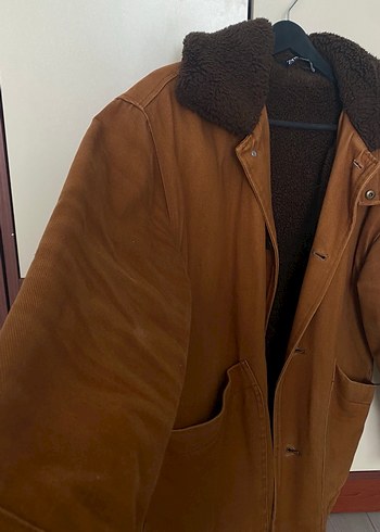 Zara İçi kürklü kaban - Görsel 2