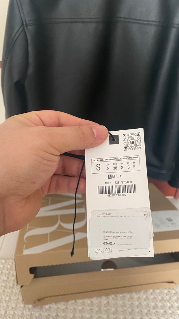 Zara Deri Çeket - Görsel 5