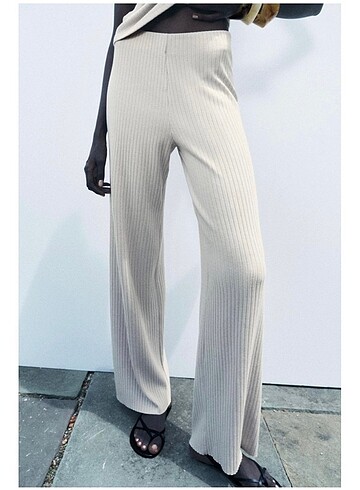 Zara genis paca pantolon