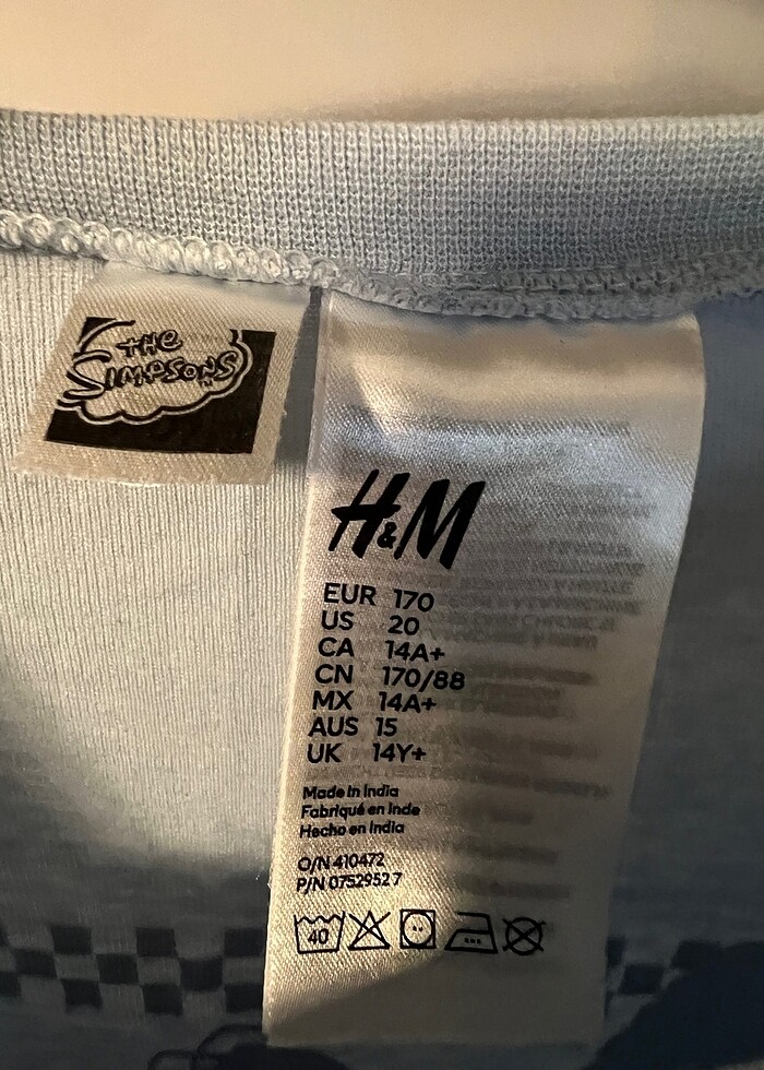 H&m pijama üatü - Görsel 3