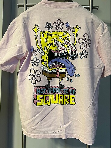 Pull& bear spongebob tişört - Görsel 3