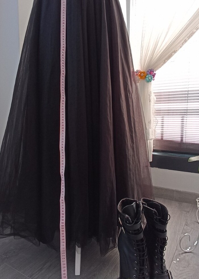 Maxi boy tül etek - Görsel 3