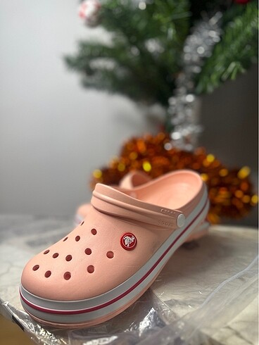38 Beden pembe Renk Crocs Kadın Terlik