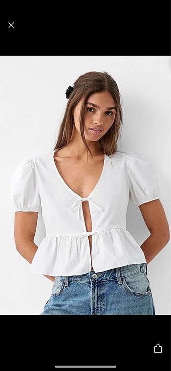 Bershka Fiyonk Bluz