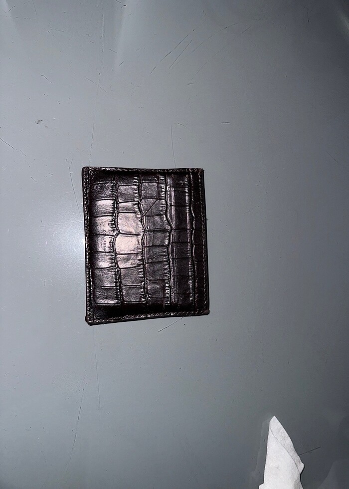 BEYMEN COLLECTION UNISEX DERI KARTLIK - Görsel 3