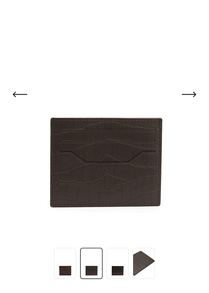 BEYMEN COLLECTION UNISEX DERI KARTLIK - Görsel 5