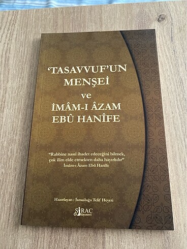 İMAMI AZAM EBU HANİFE