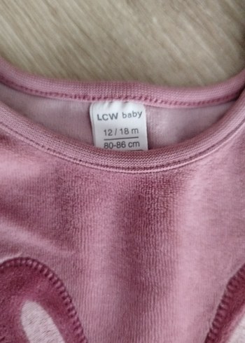 1,5 Yaş Beden Uzun Kollu Bebek Kız Takımı