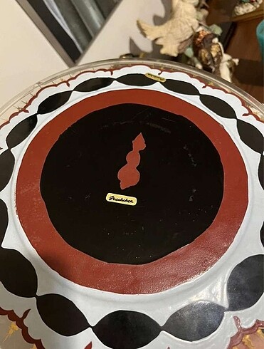 Beden PAŞABAHÇE EL BOYAMASI DEKORATİF TABAK ÖZEL SERİ
