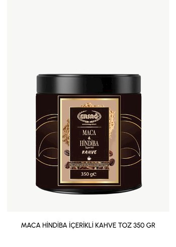 Ersag Maca & Hindiba İçerikli Kahve Tozu 350 gr