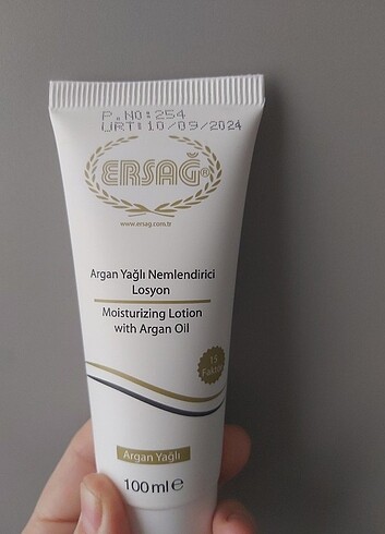 Ersag argan yağlı losyon