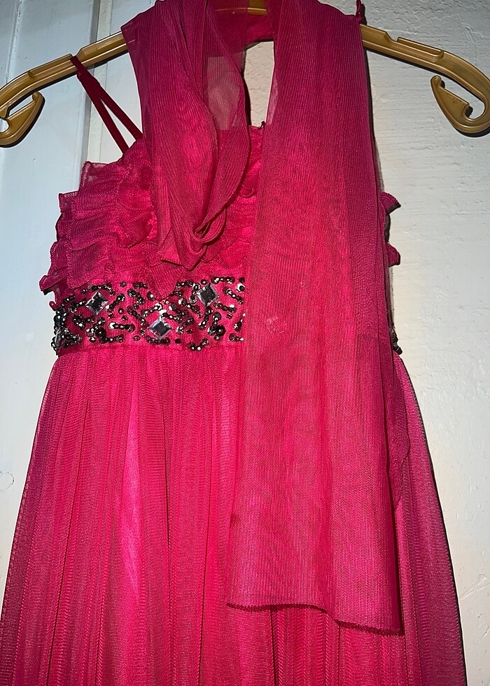 Askılı abiye - Görsel 3