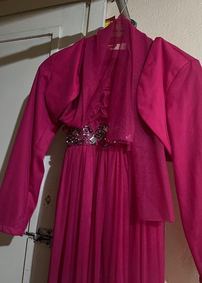 Askılı abiye - Görsel 4