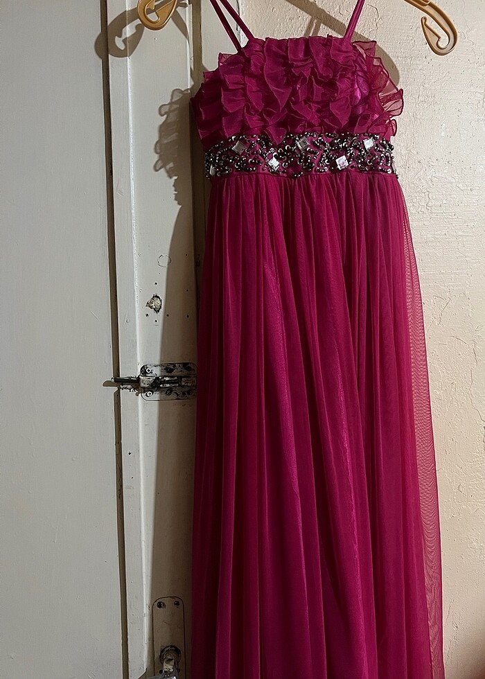 Askılı abiye - Görsel 5