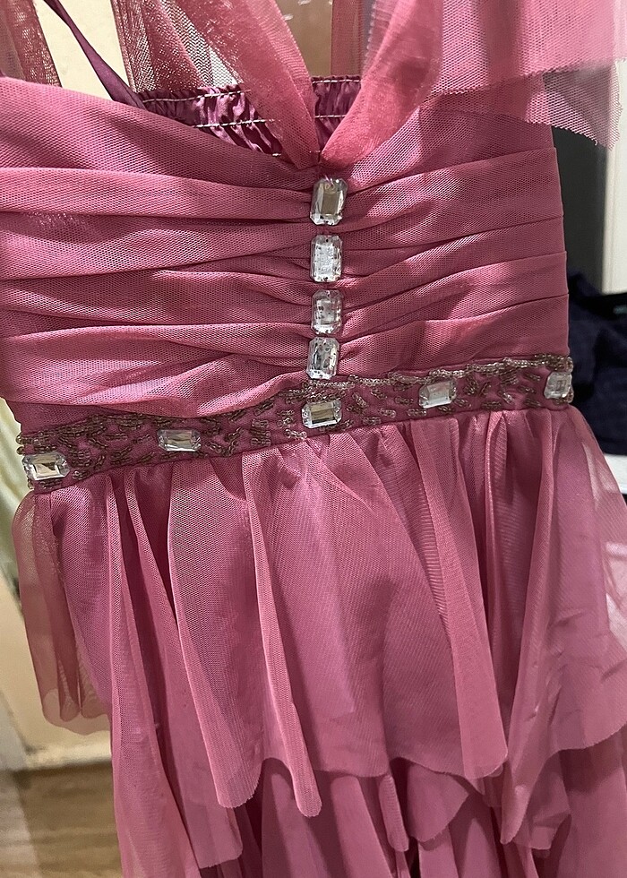 Askılı abiye - Görsel 4