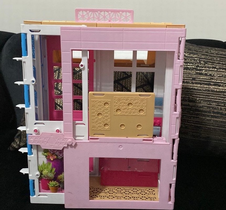 Barbie portatif ev - Görsel 2